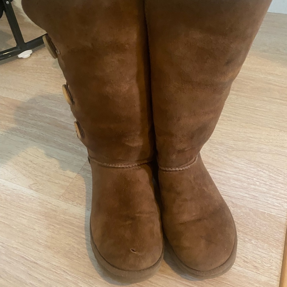 Classic tall button Uggs